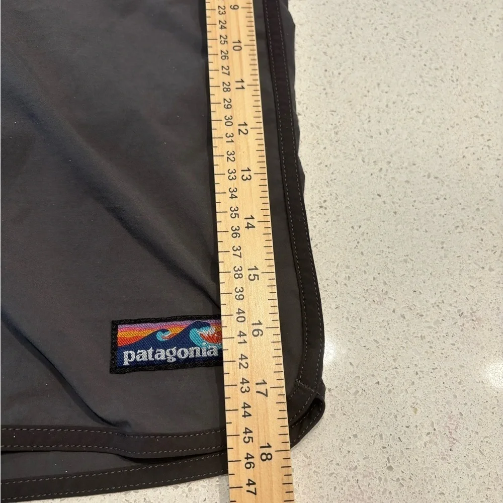Patagonia Charcoal Swim Trunks, Size 38